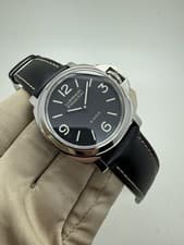 2017 Panerai Luminor 8 Day Black Dial Steel 44mm Watch PAM560 PAM00560 B+P