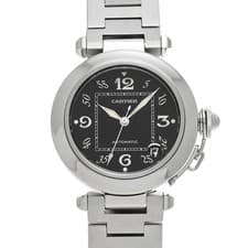 CARTIER Pasha C W31043M7 black WATCH 723771