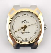 Vintage Ladies Omega Seamaster Polaris 18ct Gold & Steel Ref: 796.1022