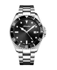 ADRIATICA Men Quartz Casual Watch Classic Dress Black Dial Waterproof Swiss 41mm