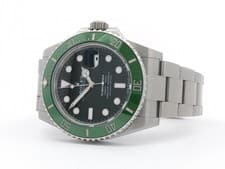 Rolex Submariner Date Black Dial Green Bezel "Starbucks" Stainless Steel 126610
