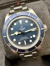 TUDOR BLACK BAY 58 79030B 39mm BLUE Steel Automatic Watch Box & Papers EXC 2021