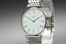 [Near MINT] Longines Grand Classic L4.709.4 33mm White Dial Quartz Men's Watch