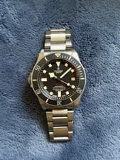 Tudor Pelagos LHD Automatic Chronometer Black Dial Men's Watch 25610TNL
