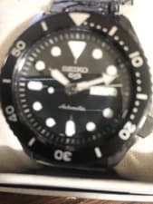 Seiko 5 Sports SRPD65K1 Cal.4R36 Day Date Stainless Steel Automatic Mens Watch