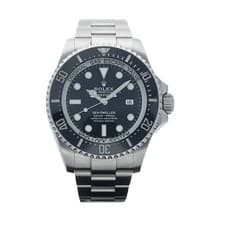 Rolex 126660 Sea-Dweller Deepsea 44mm Black Dial Steel Auto Watch BOX/PAPERS