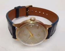 VTG Omega FX-6262 1950's 10K G.F. Mens Wristwatch Running - READ