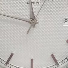 Vacheron Constantin Men's Silver Watch - Elegant Leather Strap
