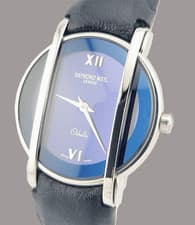Raymond Weil Othello Blue Dial Ladies Watch Quartz 28mm Box Papers Swiss
