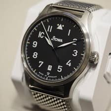 Stowa Flieger Ikarus 40mm Automatic Used 2002 Rare Collectible From Japan