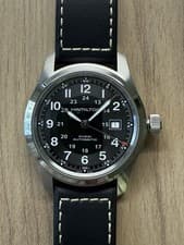 Hamilton Khaki Field Auto H706050 Black Dial 42mm Swiss Automatic NEW w/ Box
