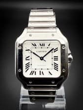 2024 Cartier Santos de Cartier Medium WSSA0029 – Excellent Condition – Full Set