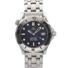 OMEGA Seamaster professional 2562 80 Date Navy Dial Boys Watch 90320117