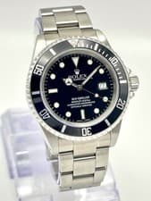 Rolex Sea-Dweller 16600 40mm Black Dial Black Aluminium Insert Bezel Box