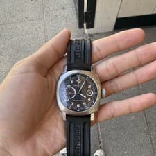 Panerai Ferrari Granturismo FER00003Black Dial, Stainless Steel, 45.0 mm, GMT