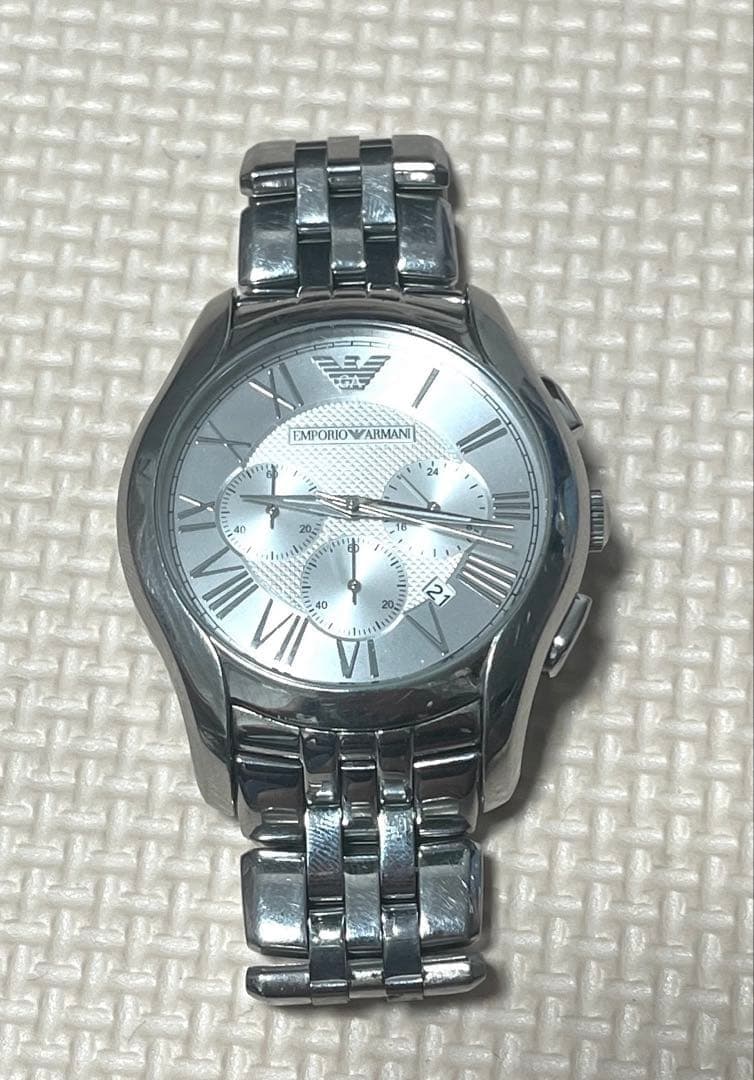 Emporio Armani Watch Brand New Leather Strap Quartz Timepiece