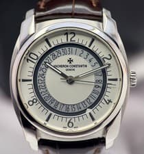 Vacheron Constantin Quai de l'Ile Silver Men's Watch - 4500S/000A-B195
