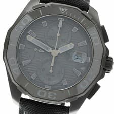 TAG HEUER Aquaracer Caliber 16 Black Phantom Men's Watch AB Used From Japan