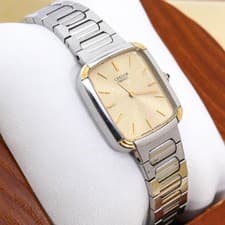 Seiko Credor Quartz Dress Watch Vintage Gold SGP Gold Plate wrist 18cm