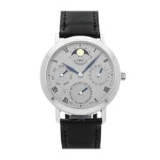 IWC Romana Perpetual Calendar Platinum Manual 36mm Silver Dial Strap IW2050-07