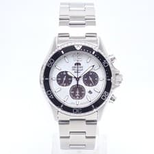 [Brand New]Orient Mako Chronograph Solar Powered RN-TX0203S Quartz Men's Watch