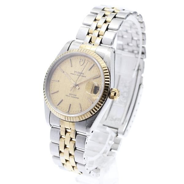 TUDOR PRINCE OYSTERDATE 74033 34mm SS/YG Automatic Date #C526