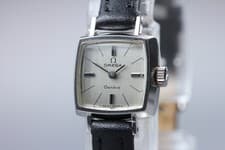 Vintage 1970 Omega Geneve Ladies Square Silver Dial Ref.511.307 [Near Mint]