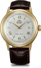ORIENT Bambino SAC00007W0 Roman Numeral Automatic Gold Watch Men JAPAN