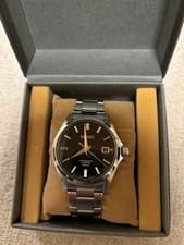 Seiko SZSB012 Black Automatic Watch Stylish Design Excellent Condition