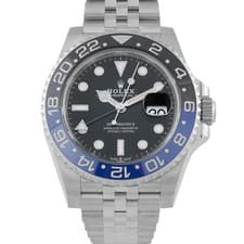 Rolex GMT-Master II Batgirl Steel Jubilee Watch 126710BLNR