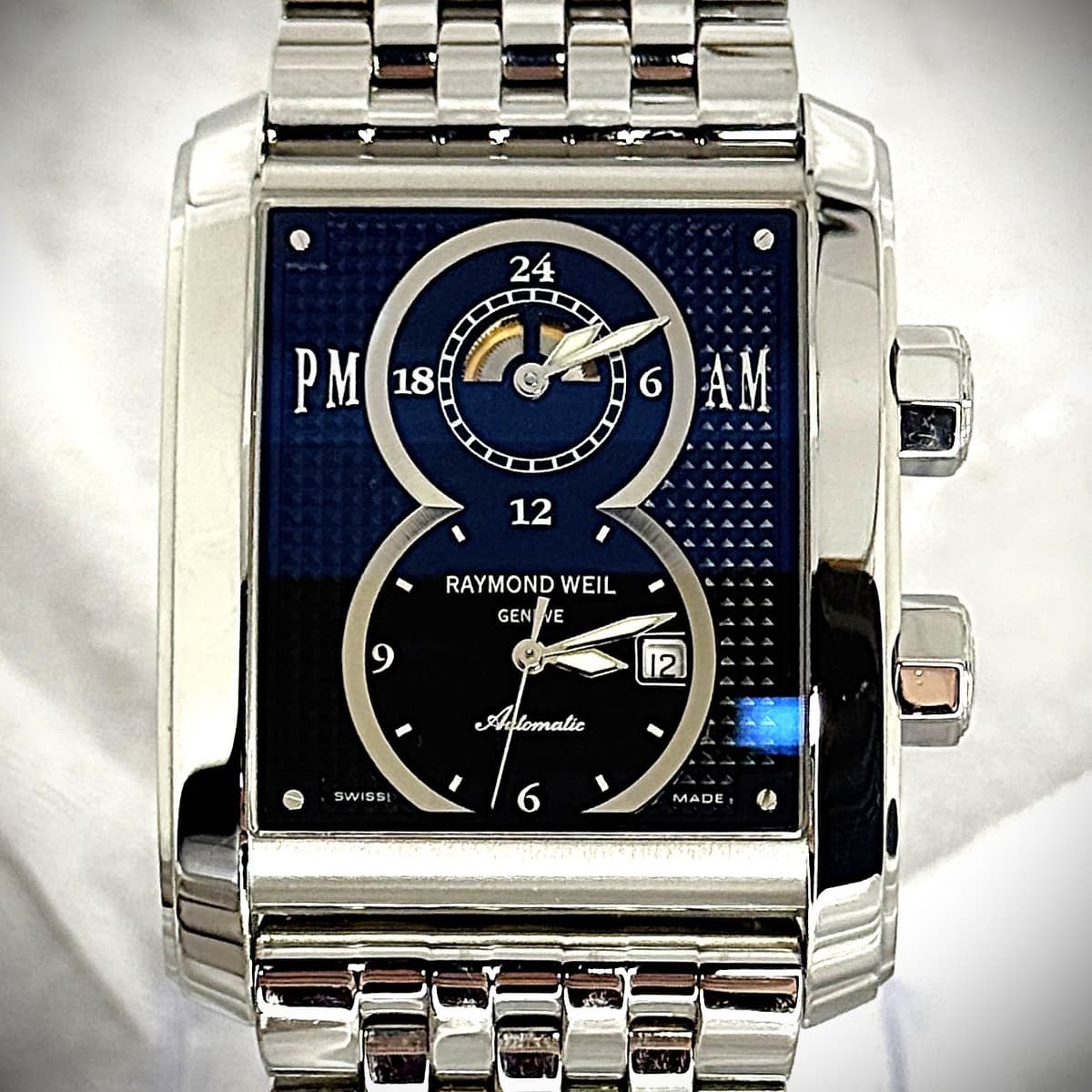 Raymond Weil 2013 Don Giovanni Dual Time 4888 Automatic Watch 38mm Full Set