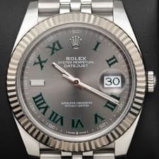 Rolex Datejust 126334 Watch 41mm "Wimbledon" Gray Dial | 2025 Brand New