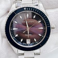 Hamilton Jazzmaster Seaview Quartz Watch H374510 wrist 14.5cm/5.7in NB/NA