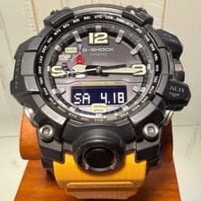 Casio G-Shock Analog Digital Men's Solar Wristwatch SS GWG-1000-1A9JF #0003