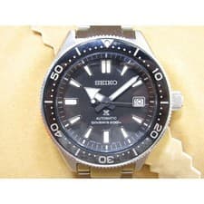 Good Used Condition SEIKO Prospex Diver Scuba 200m Stainless Steel Black Dial Me
