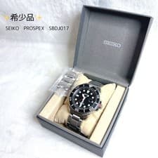Rare Item SEIKO PROSPEX SBDJ017 Diver s Solar Wristwatch Seiko Diver Scuba Box