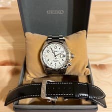 Seiko Prospex Alpinist SBDC089 Out of Print Silver Band Watch Used