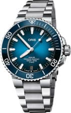 Oris Aquis Blue Men's Watch - 01 400 7763 4135-07 8 24 09PEB. Cal 400 Movement