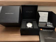 Hamilton American Classic Intra Matic H38755151 Automatic Date Silver Dial Box