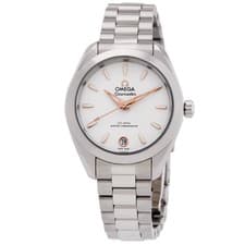 Omega Seamaster Automatic Silver Dial Ladies Watch 22010302002001
