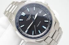 Casio Oceanus OCW-S100 Titanium Radio Solar Black Dial Watch Japan