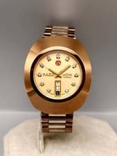 Rado DiaStar Magic 13-G Real Diamond Markers Automatic Mens Vintage Swiss Watch