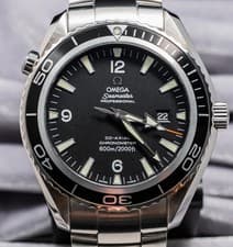 Omega Seamaster Planet Ocean 42mm Black Dial Co-Axial 600M Steel 2200.50