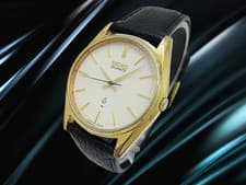 SEIKO Quartz 7121-8000 SGP/SS Case Diameter 34.5mm Water Resistant
