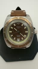 Zodiac Sea Dragon Quartz 1882 Vintage Swiss Watch Classic Diver Style