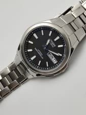 Citizen Attesa Solar World Time Day Display Titanium Wristwatch wrist 19cm