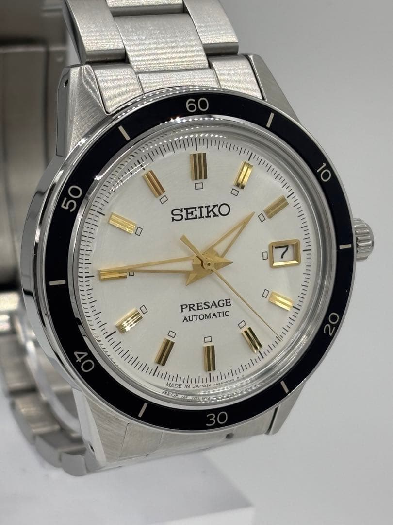 Seiko Presage SARY193 Automatic White Dial 1.57in Case 7.87in Wrist