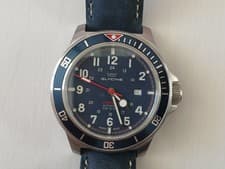 Glycine Combat Sub GL0275 46mm Excellent Condition 2 Straps