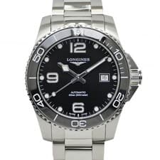 Longines HydroConquest Stainless Steel Black 41mm Automatic Men’s Watch