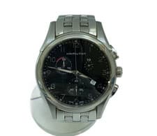 Hamilton Jazzmaster Chronograph Men’s Watch H386120 Date Used From Japan
